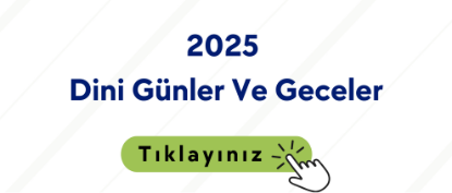 2025 Dini Günler Ve Geceler